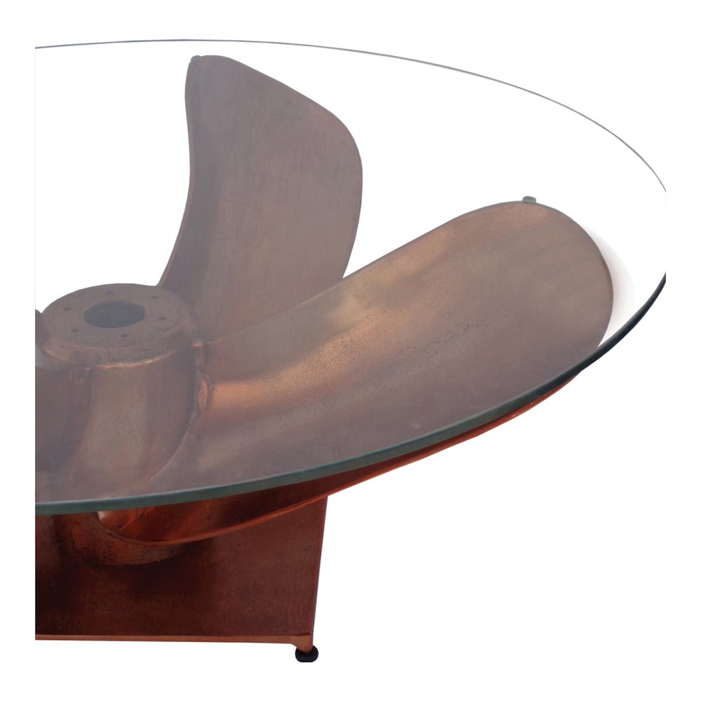 Archimedes Coffee Table Copper. Picture 3