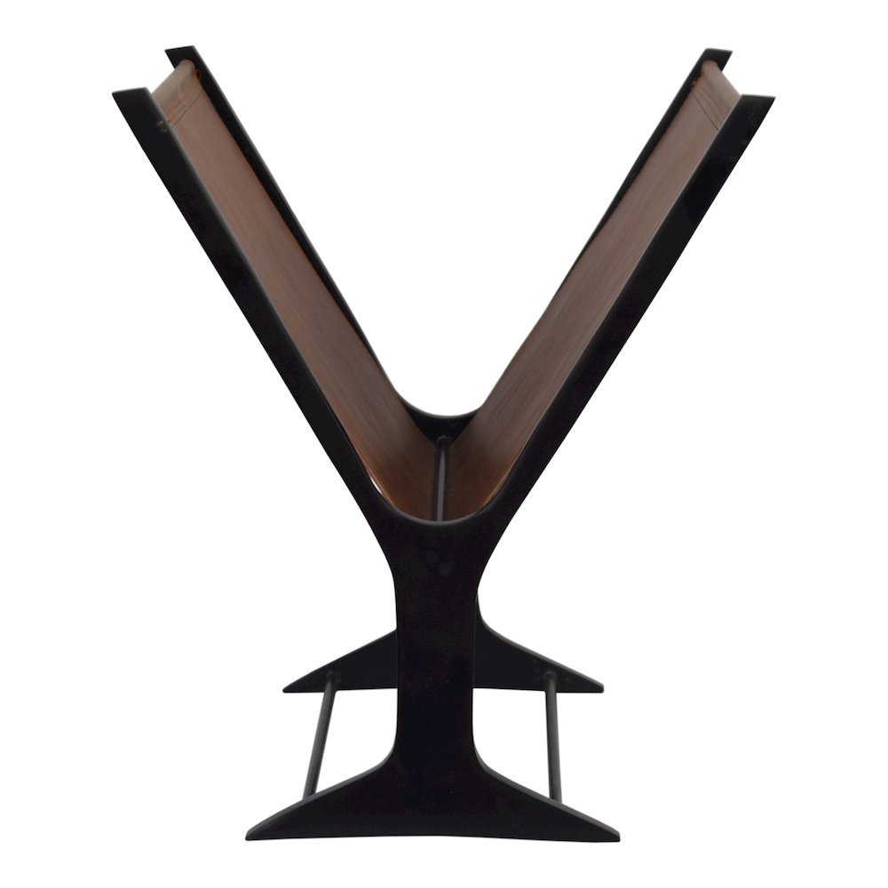 Ziff Magazine Holder Light Brown. Picture 1