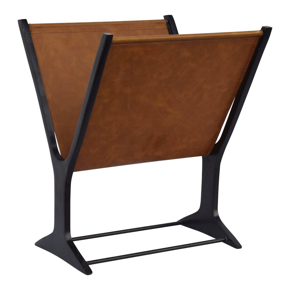 Ziff Magazine Holder Light Brown. Picture 2