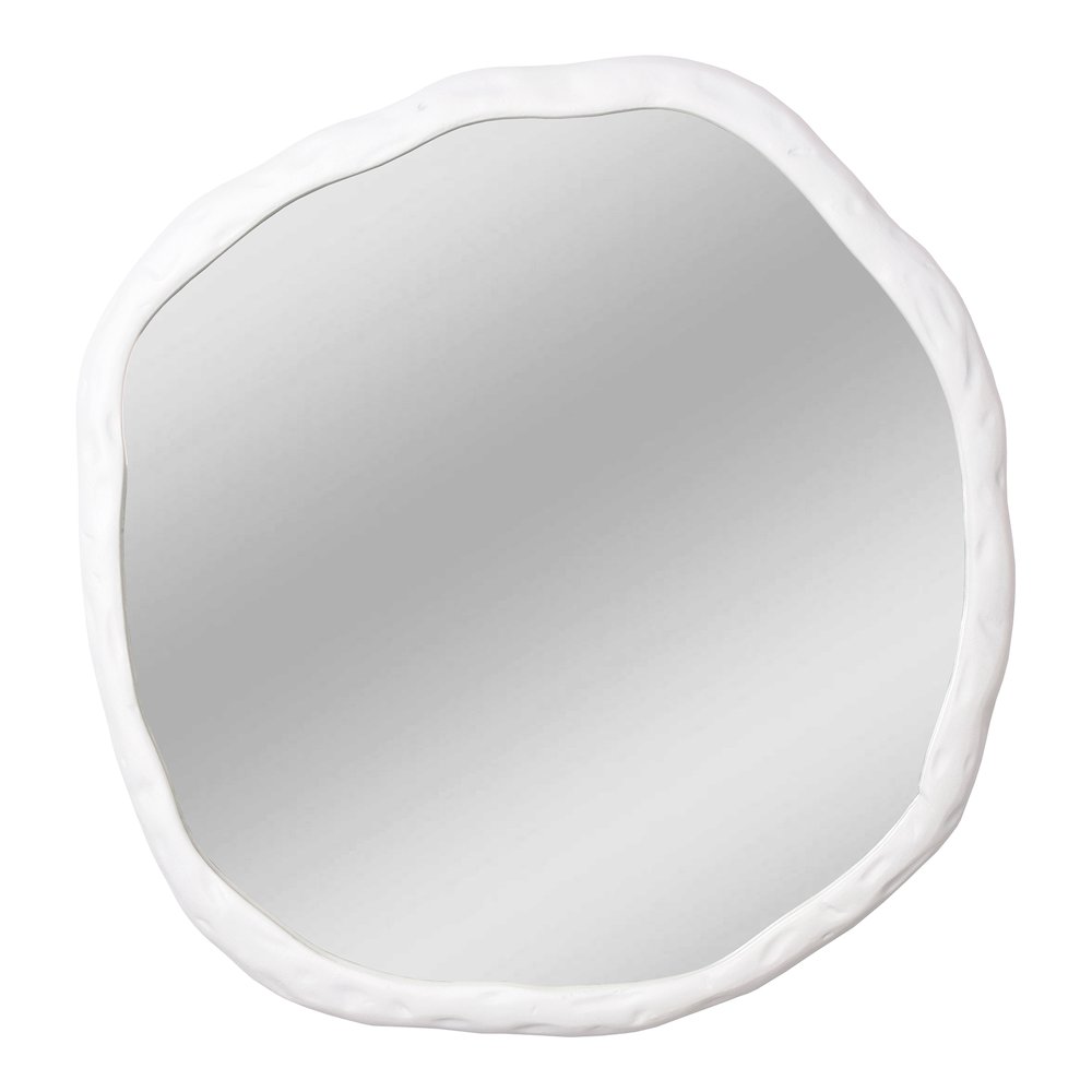 Foundry Large Mirror White. Picture 1