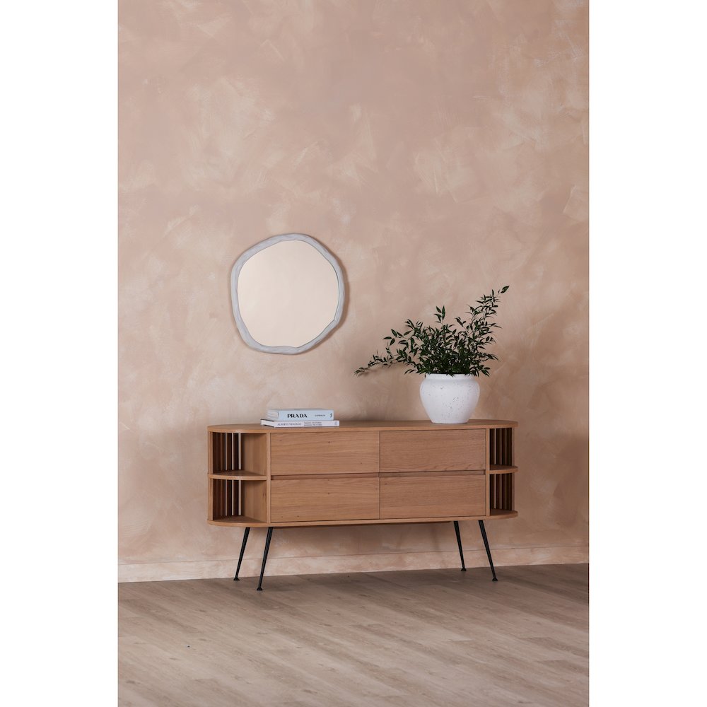 Foundry Small Mirror White. Picture 4