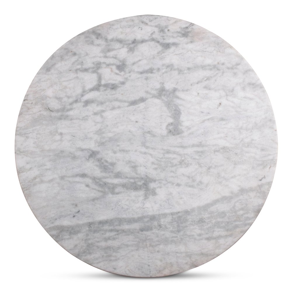 Tori Outdoor Bar Table White Marble. Picture 3