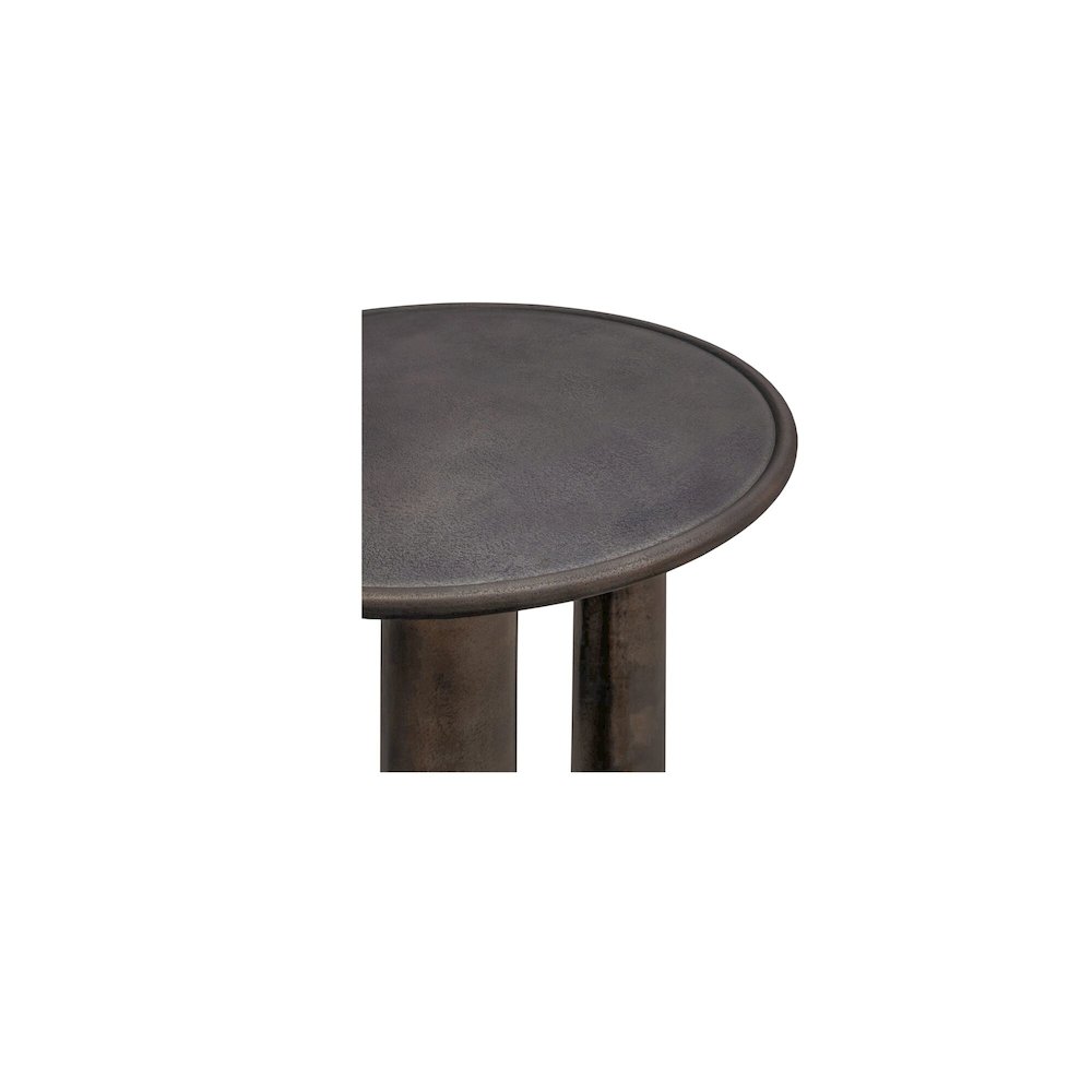 Deacon Outdoor Side Table Deep Bronze. Picture 5