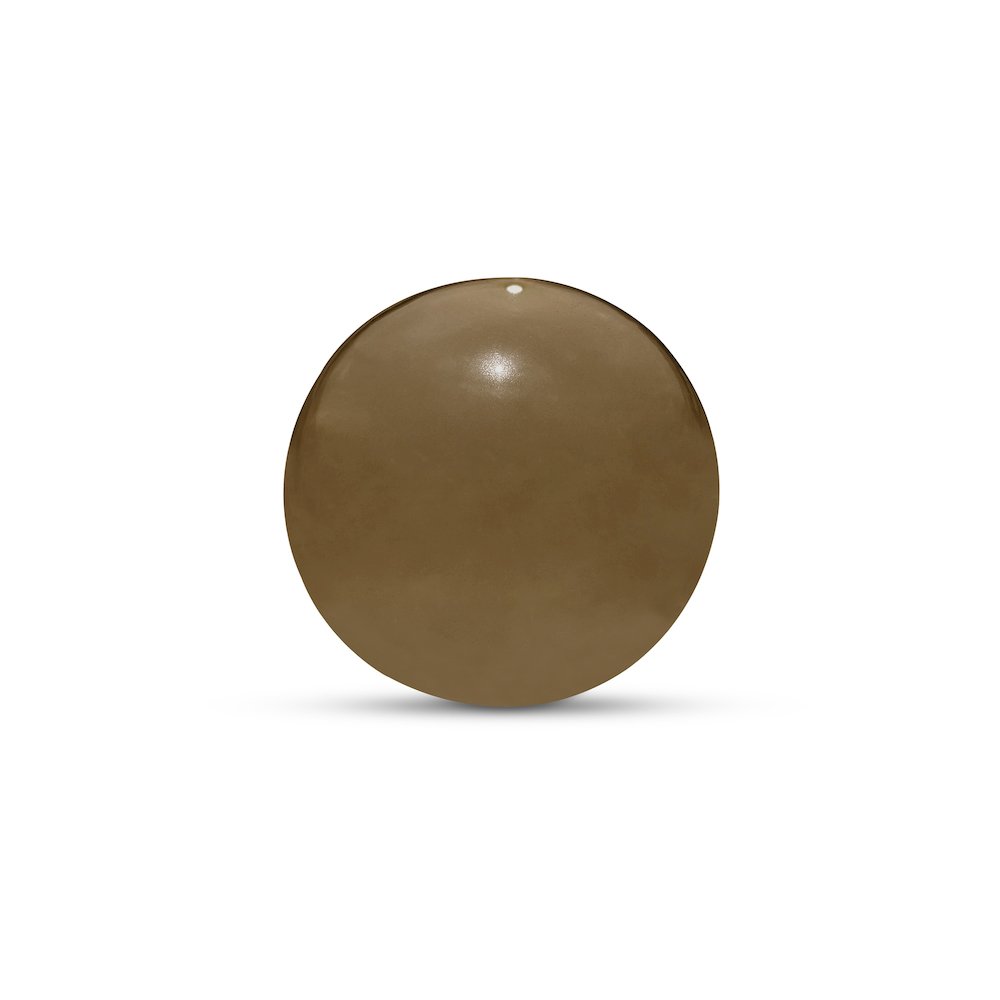 Bonn Cast Glass Decorative Object Light Smoky Brown. Picture 1
