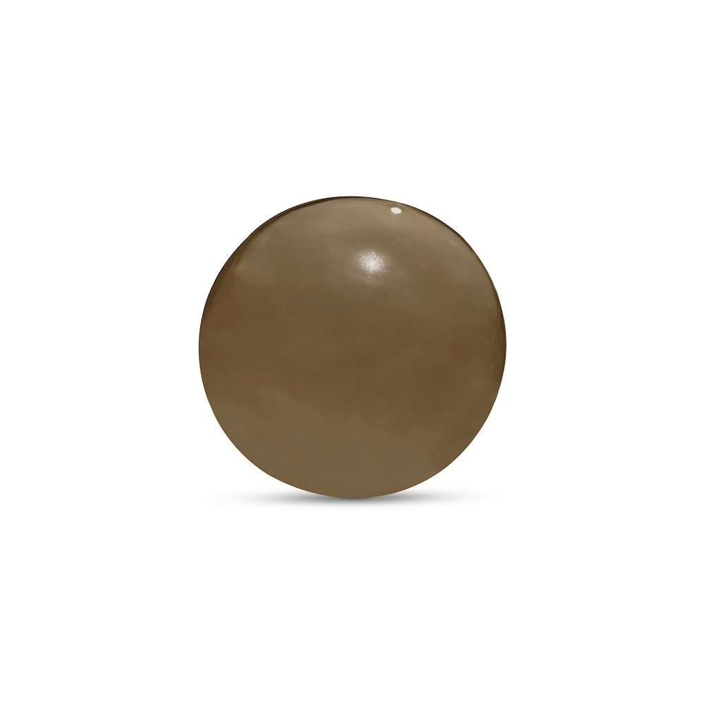 Bonn Cast Glass Decorative Object Light Smoky Brown. Picture 2