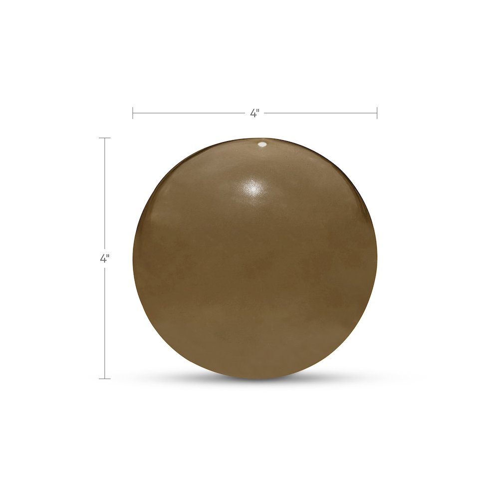 Bonn Cast Glass Decorative Object Light Smoky Brown. Picture 3