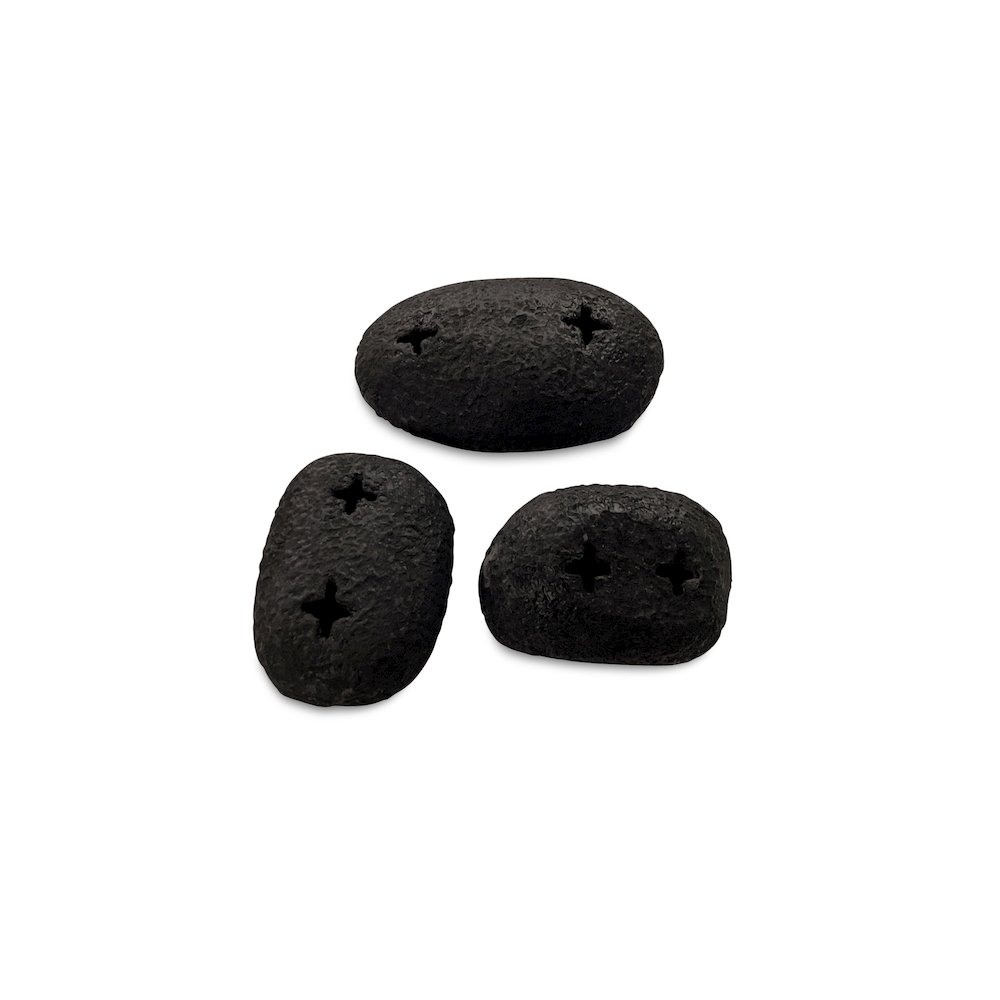 Breton Cast Aluminum Wall Sculpture Black-Set Of 3. Picture 3