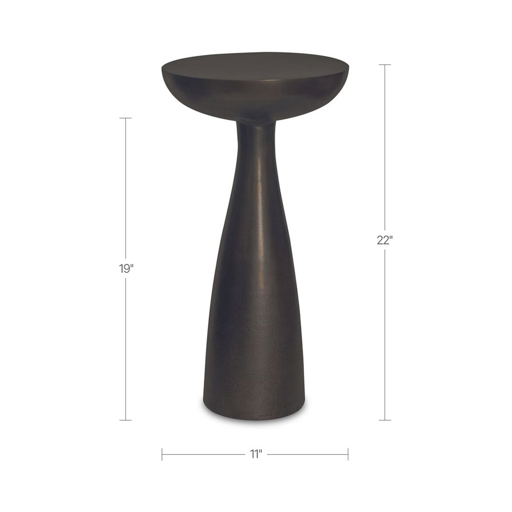 Greta Side Table Deep Bronze. Picture 6