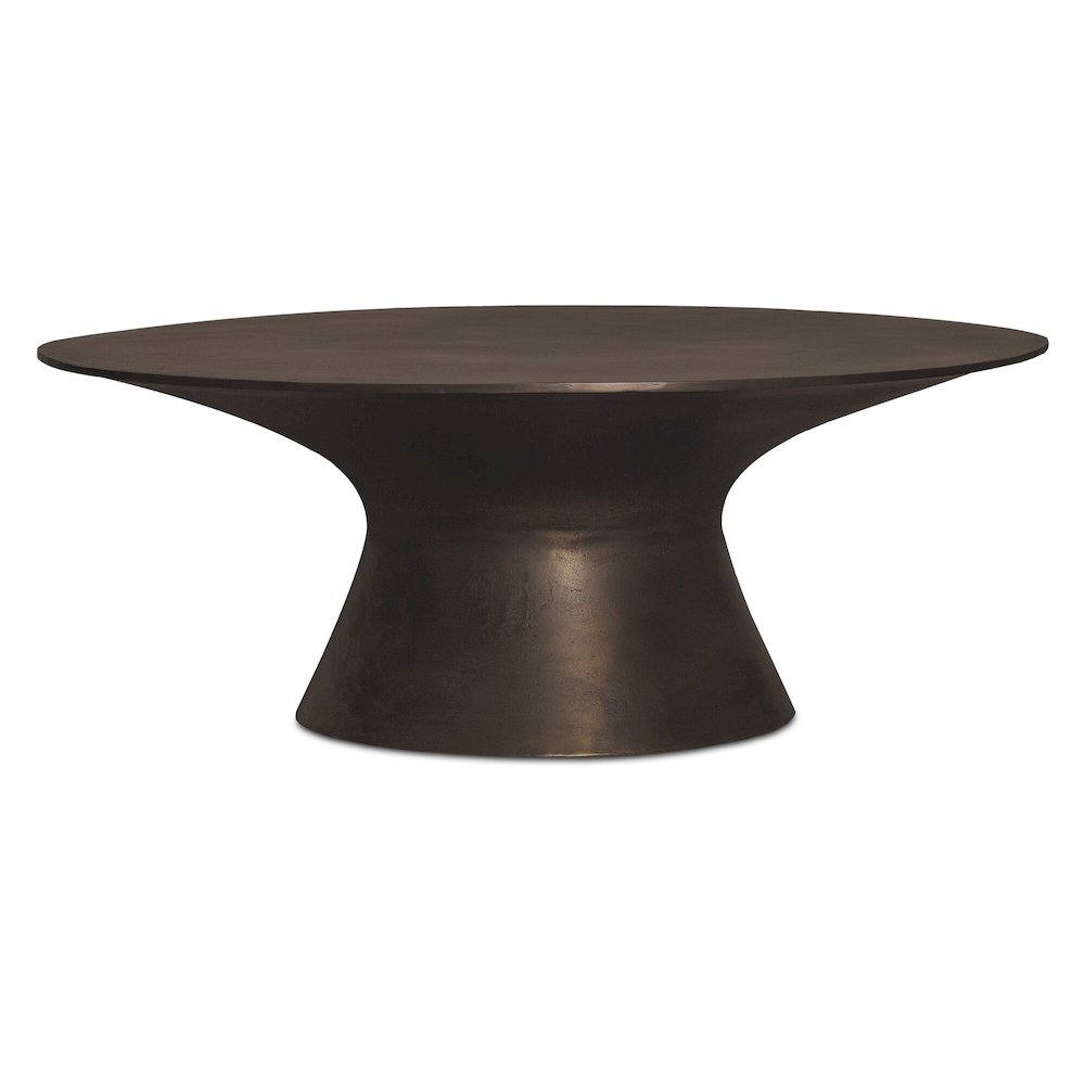 Bardo Outdoor Coffee Table Deep Bronze. Picture 1