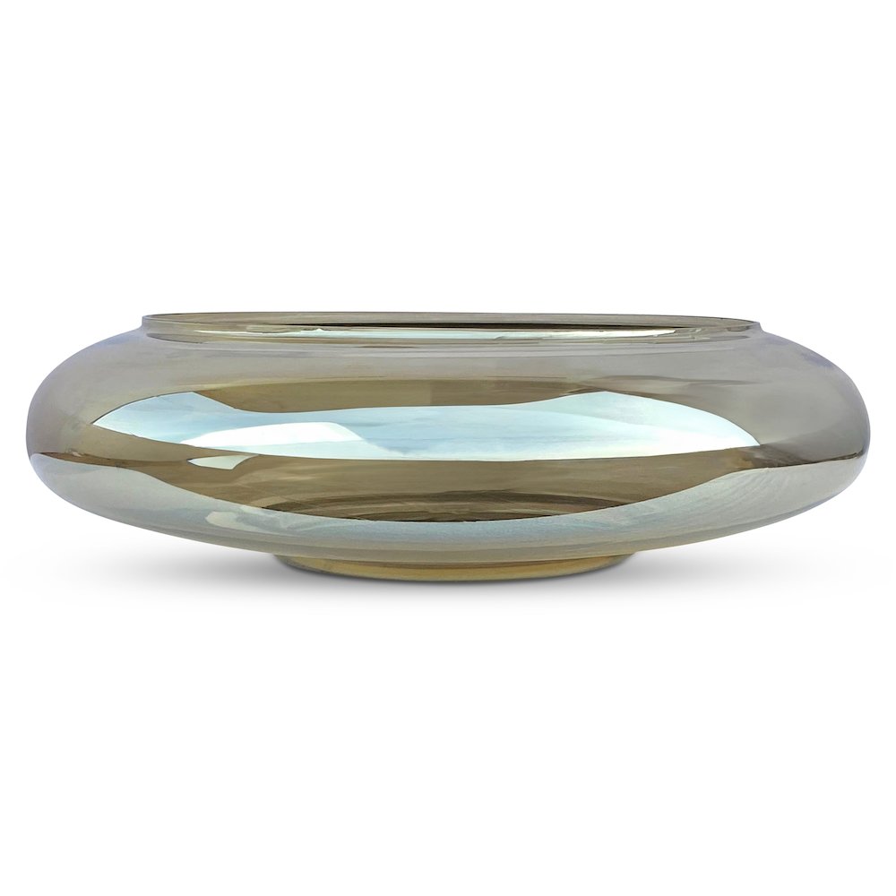 Polene Glass Bowl Large Smoky Brown. Picture 1