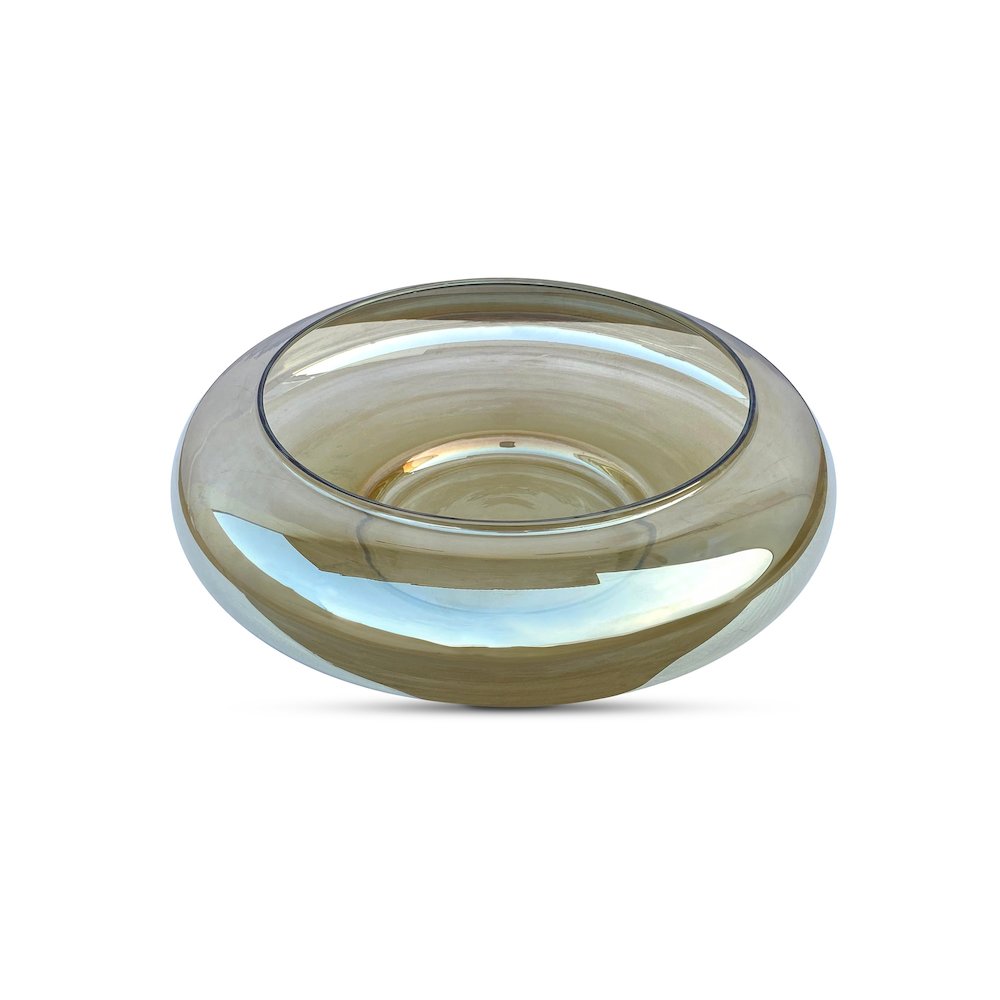 Polene Glass Bowl Large Smoky Brown. Picture 2