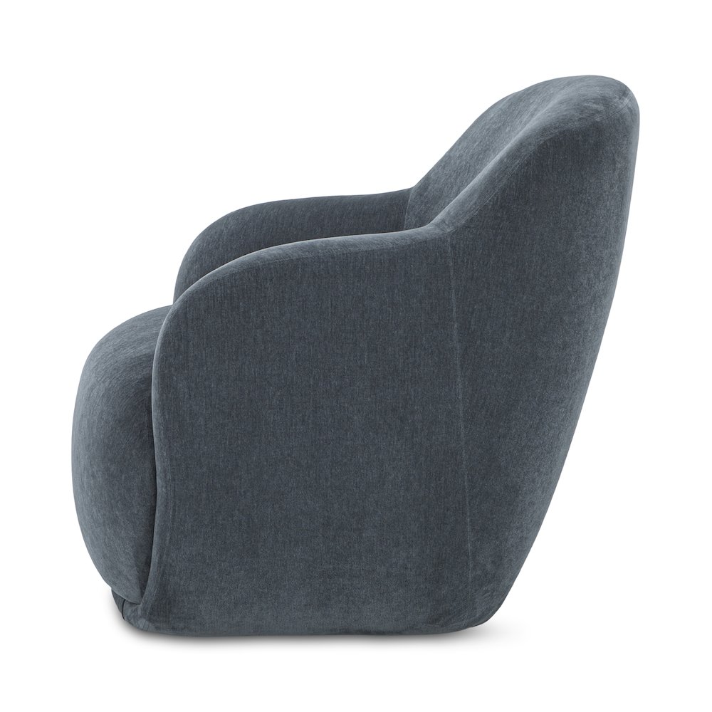 Stevie Lounge Chair Slate Blue. Picture 3