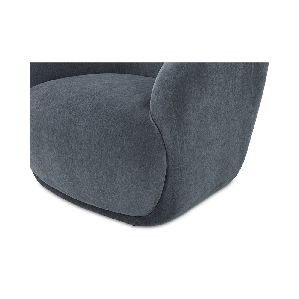 Stevie Lounge Chair Slate Blue. Picture 6
