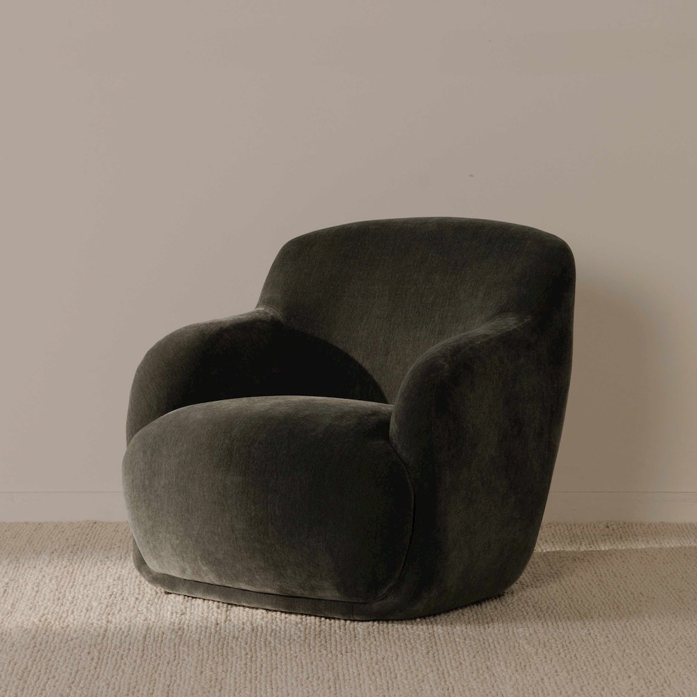 Stevie Lounge Chair Slate Blue. Picture 7