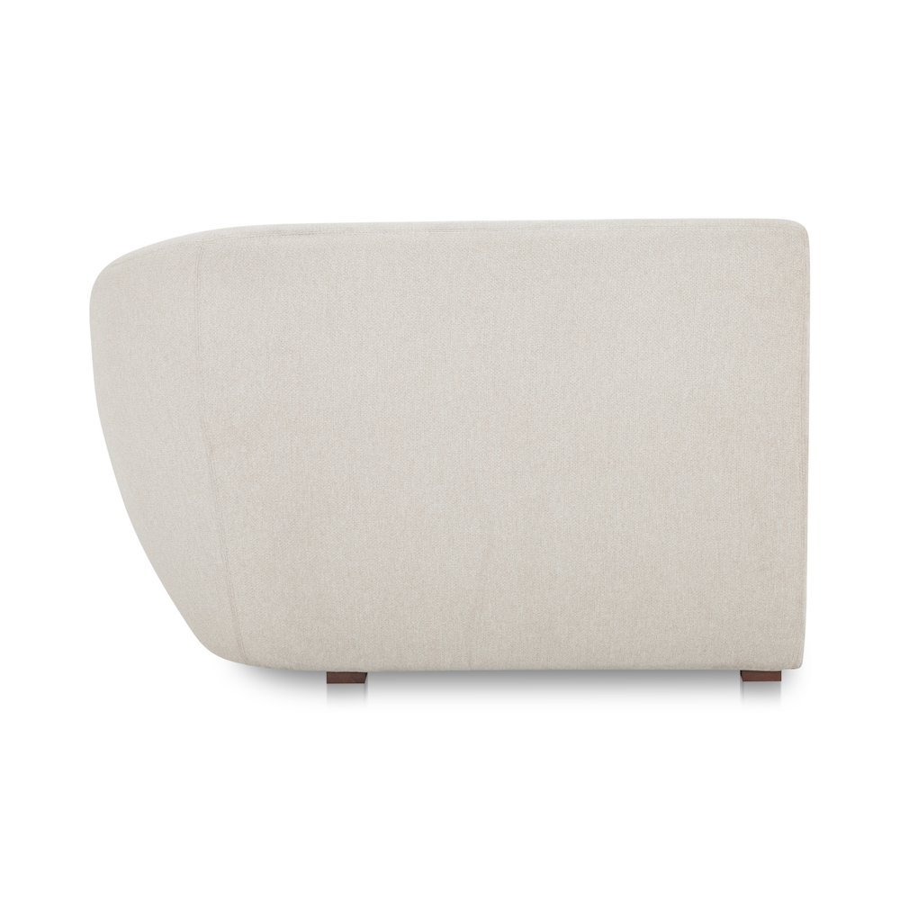 Amelia Right Arm Facing Chair Warm White. Picture 4