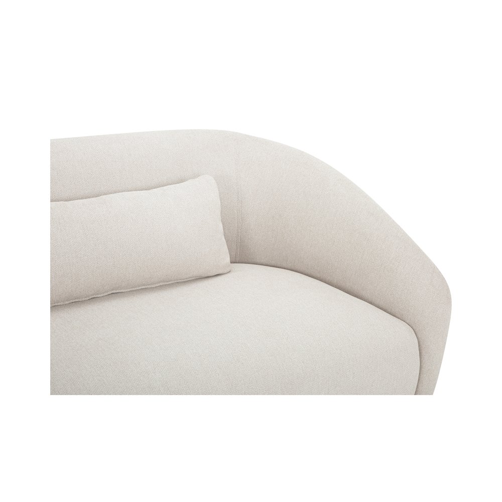 Amelia Right Arm Facing Chair Warm White. Picture 5
