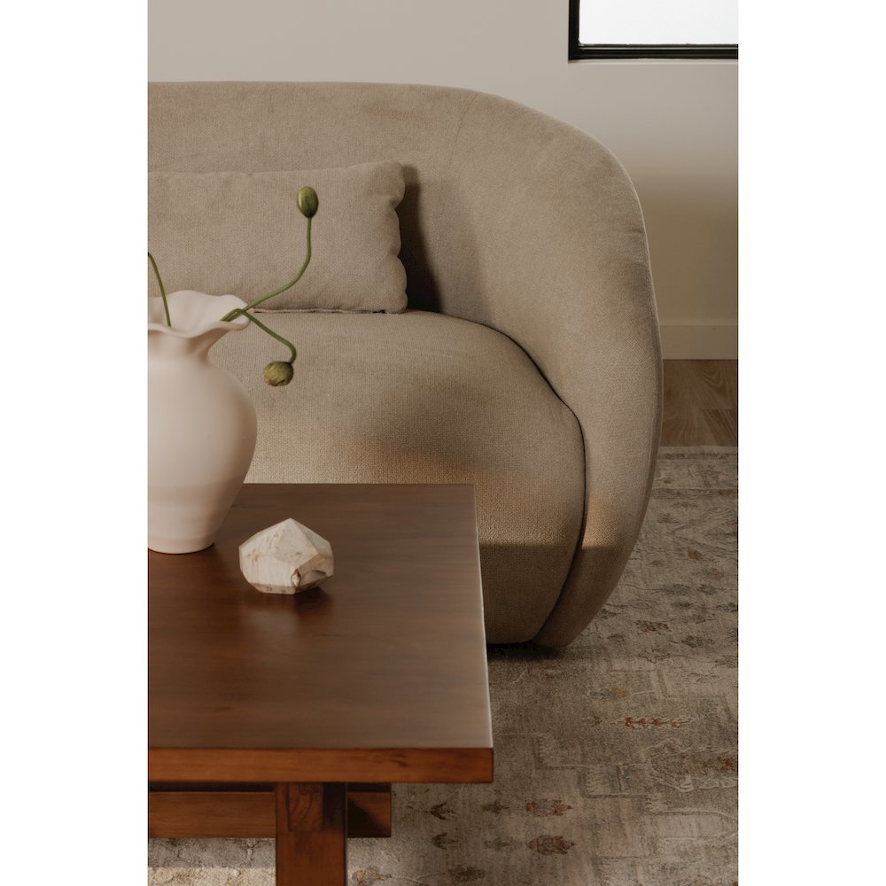 Amelia Right Arm Facing Chair Warm White. Picture 7