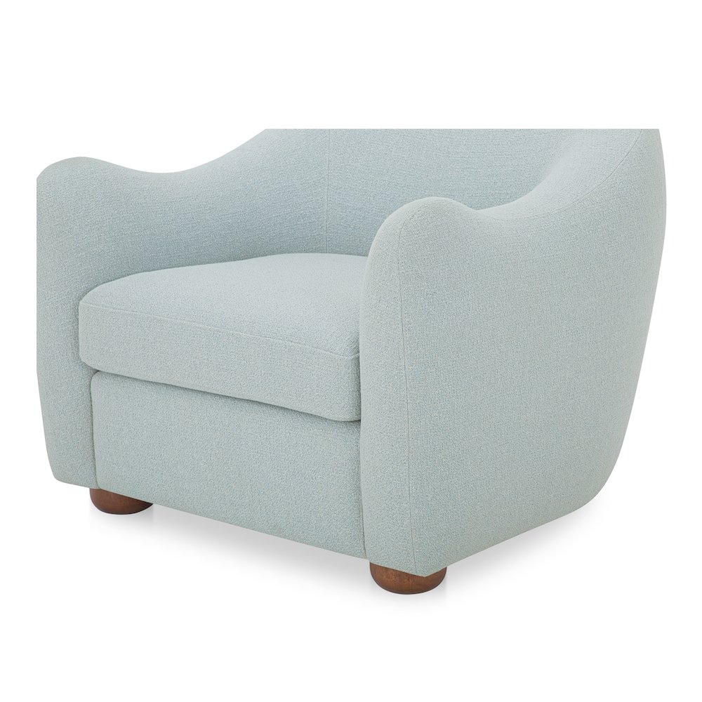Bria Accent Chair Light Blue. Picture 5