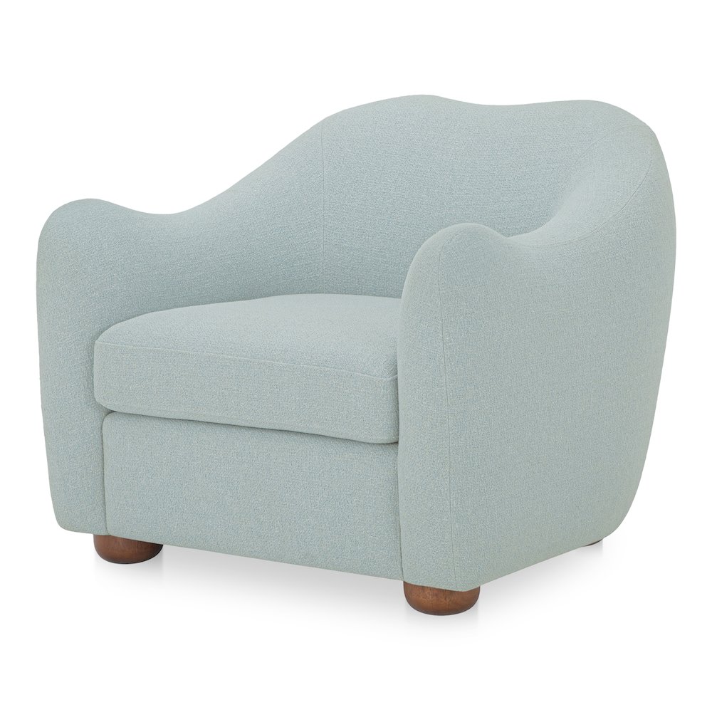 Bria Accent Chair Light Blue. Picture 2