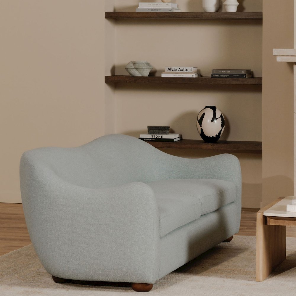 Bria Sofa Light Blue. Picture 6