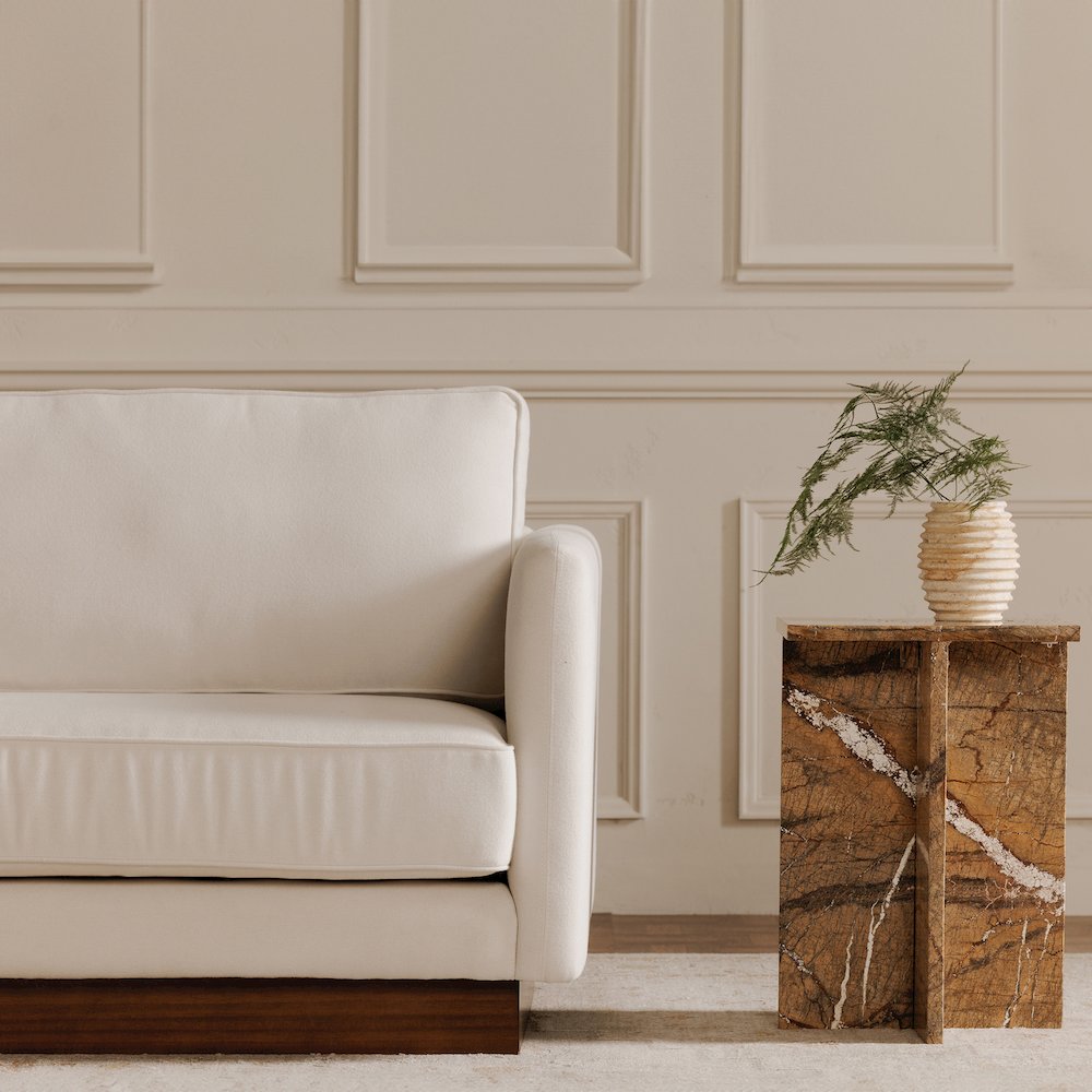 Vernon Left Sectional White. Picture 7