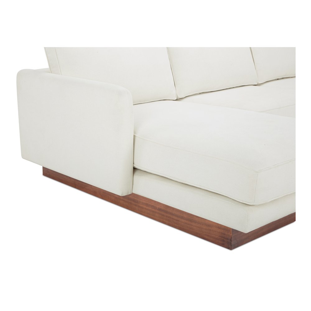 Vernon Left Sectional White. Picture 5
