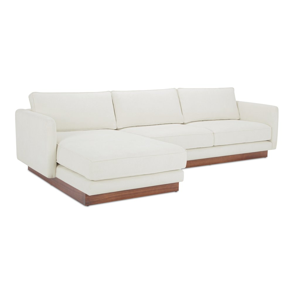 Vernon Left Sectional White. Picture 2