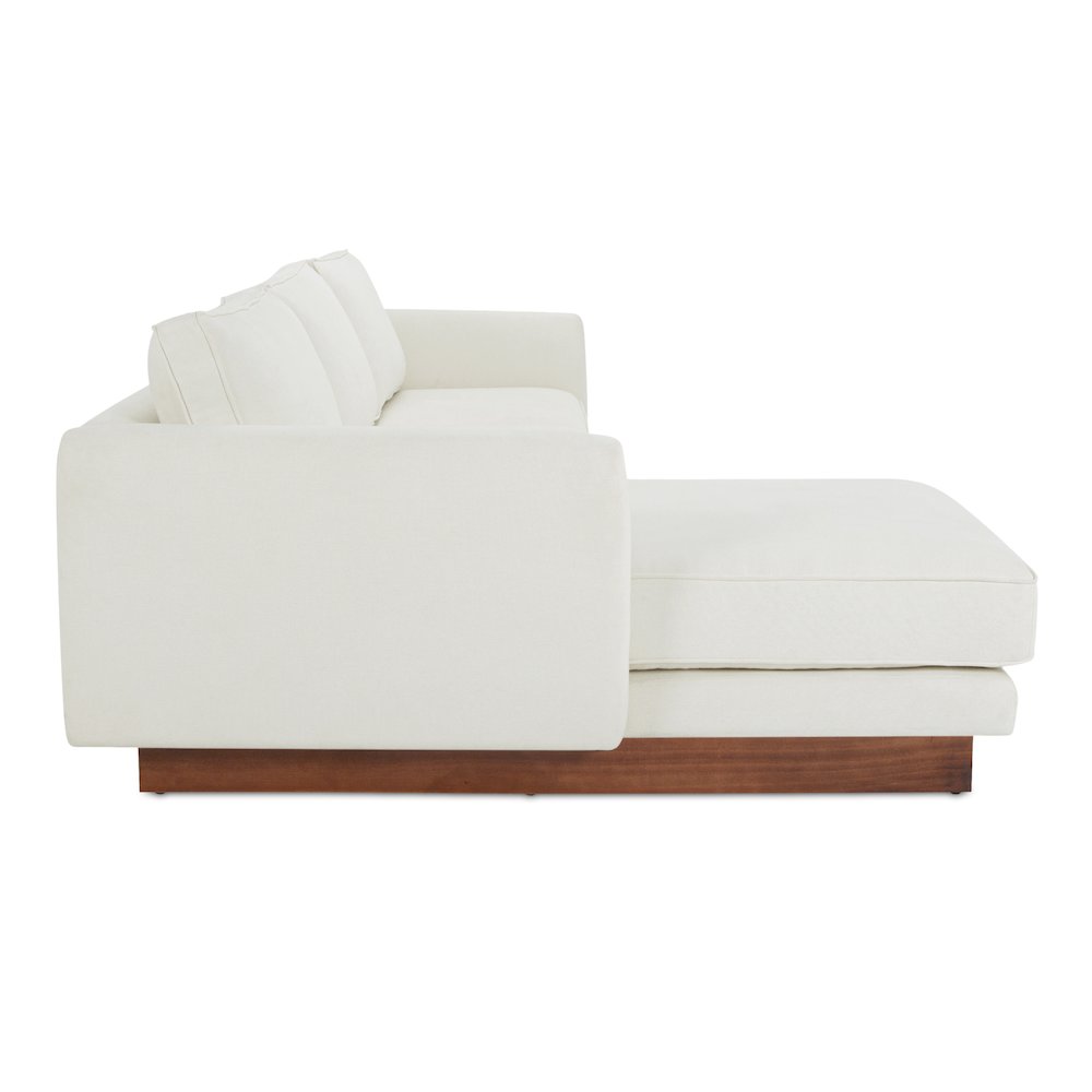 Vernon Left Sectional White. Picture 3