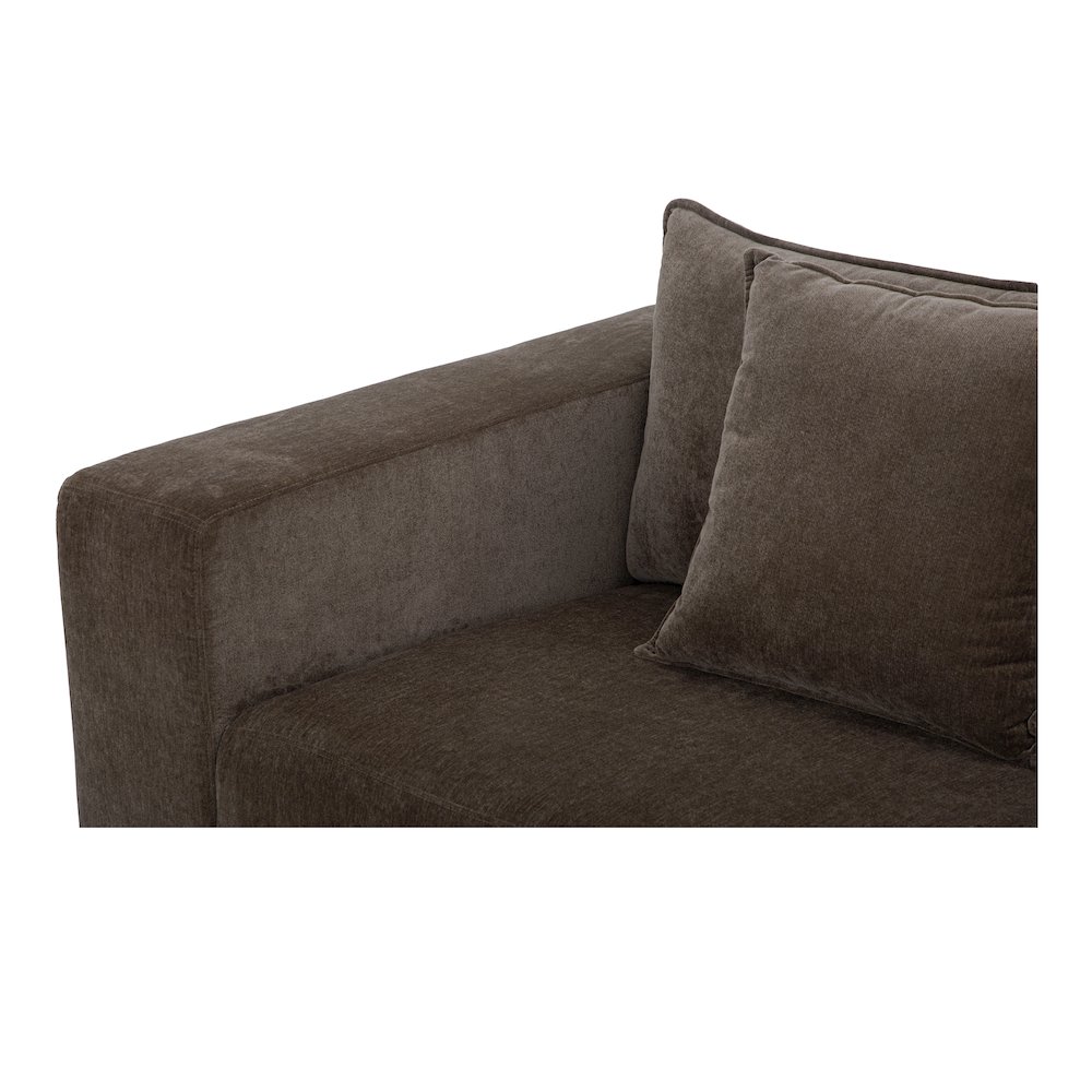 Kiran Sleeper Sofa Warm Charcoal. Picture 7