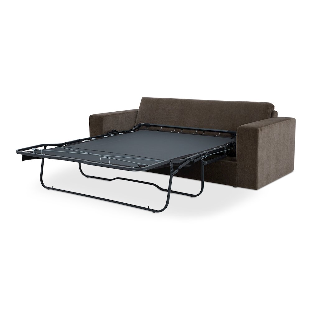 Kiran Sleeper Sofa Warm Charcoal. Picture 2