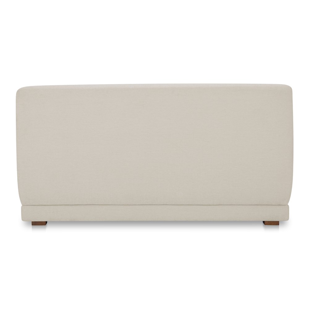 Fraser Wedge Slipper Chair Off White. Picture 4