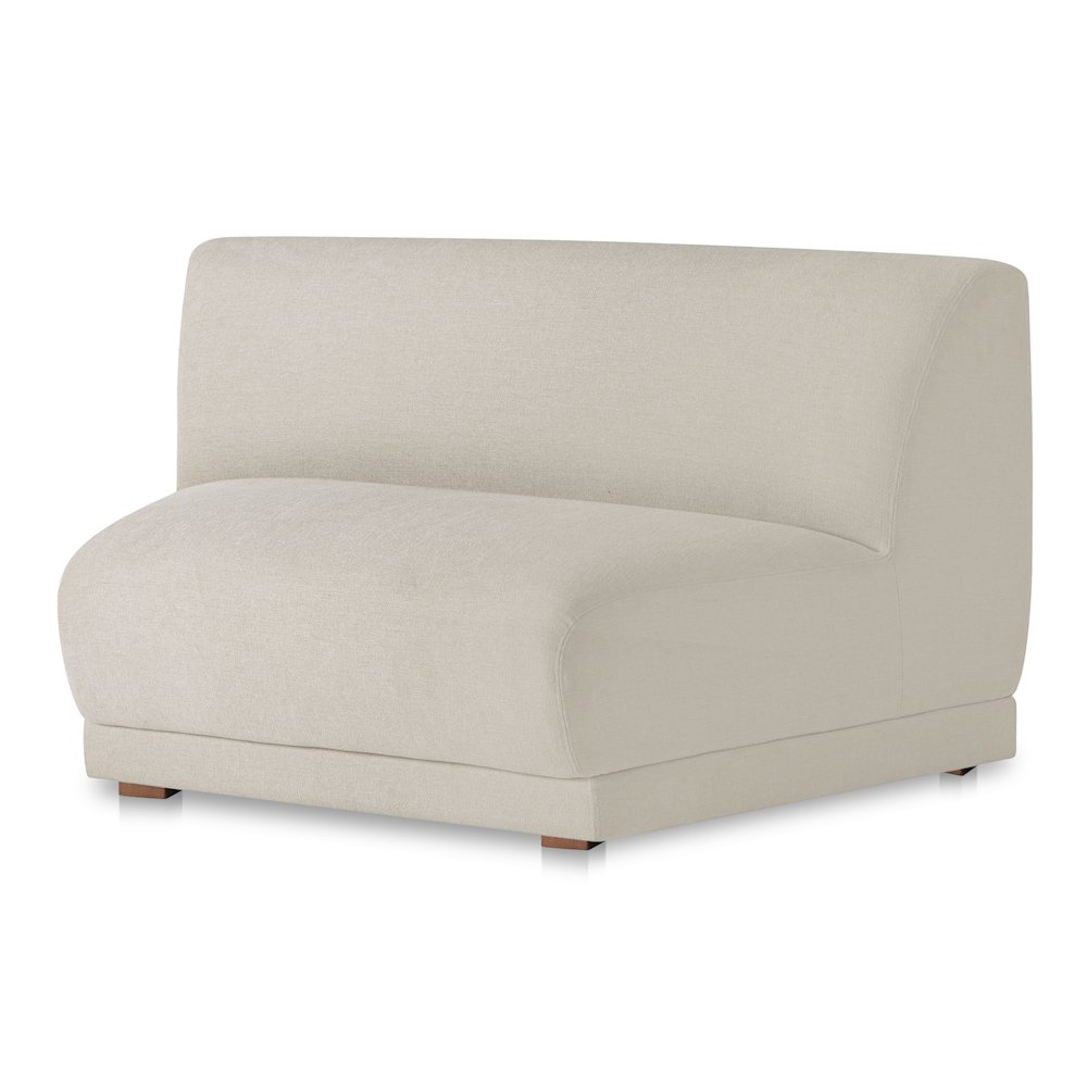 Fraser Wedge Slipper Chair Off White. Picture 2