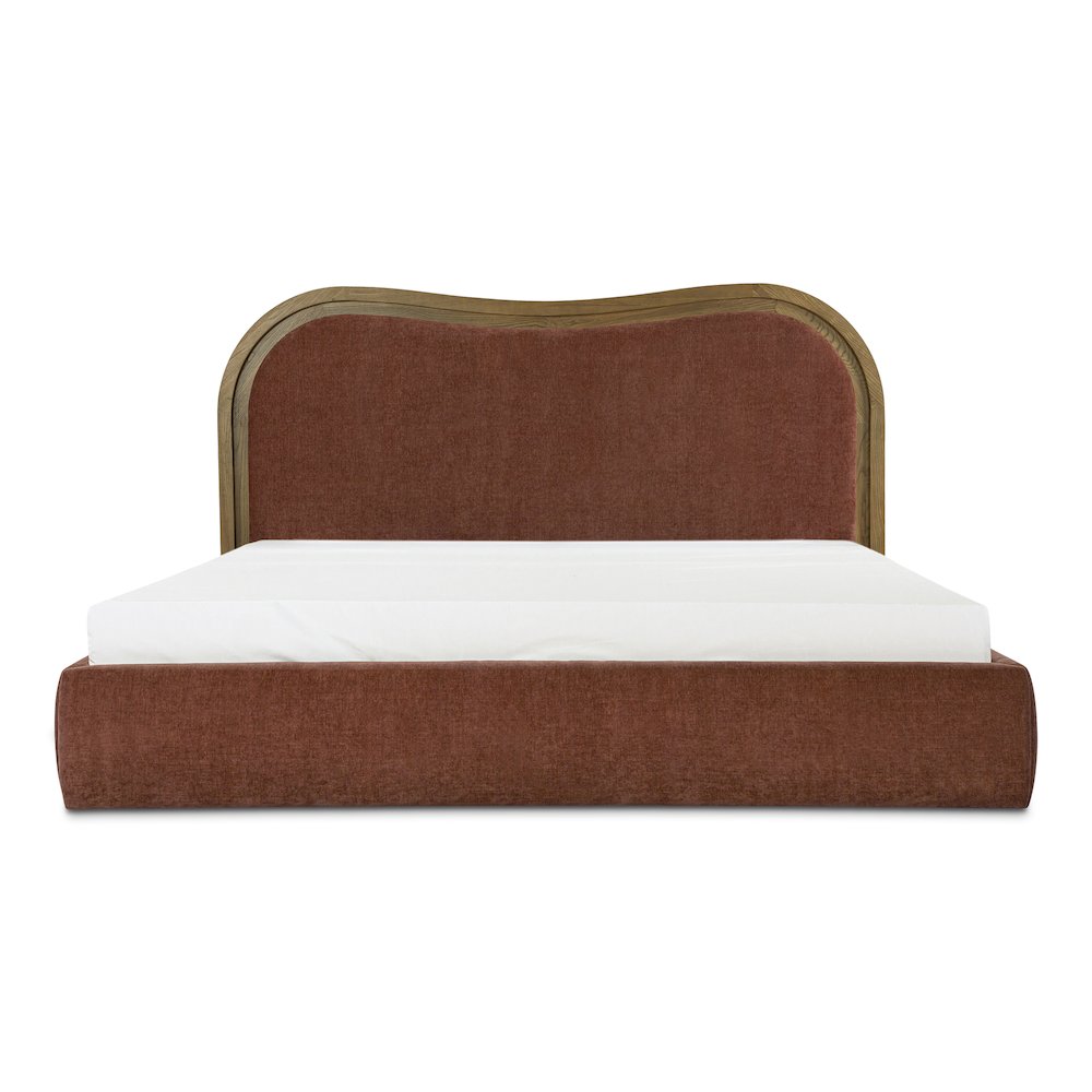 Camilla King Bed Chestnut. Picture 1