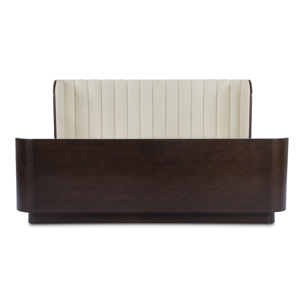 Scarlette King Bed Cream. Picture 1