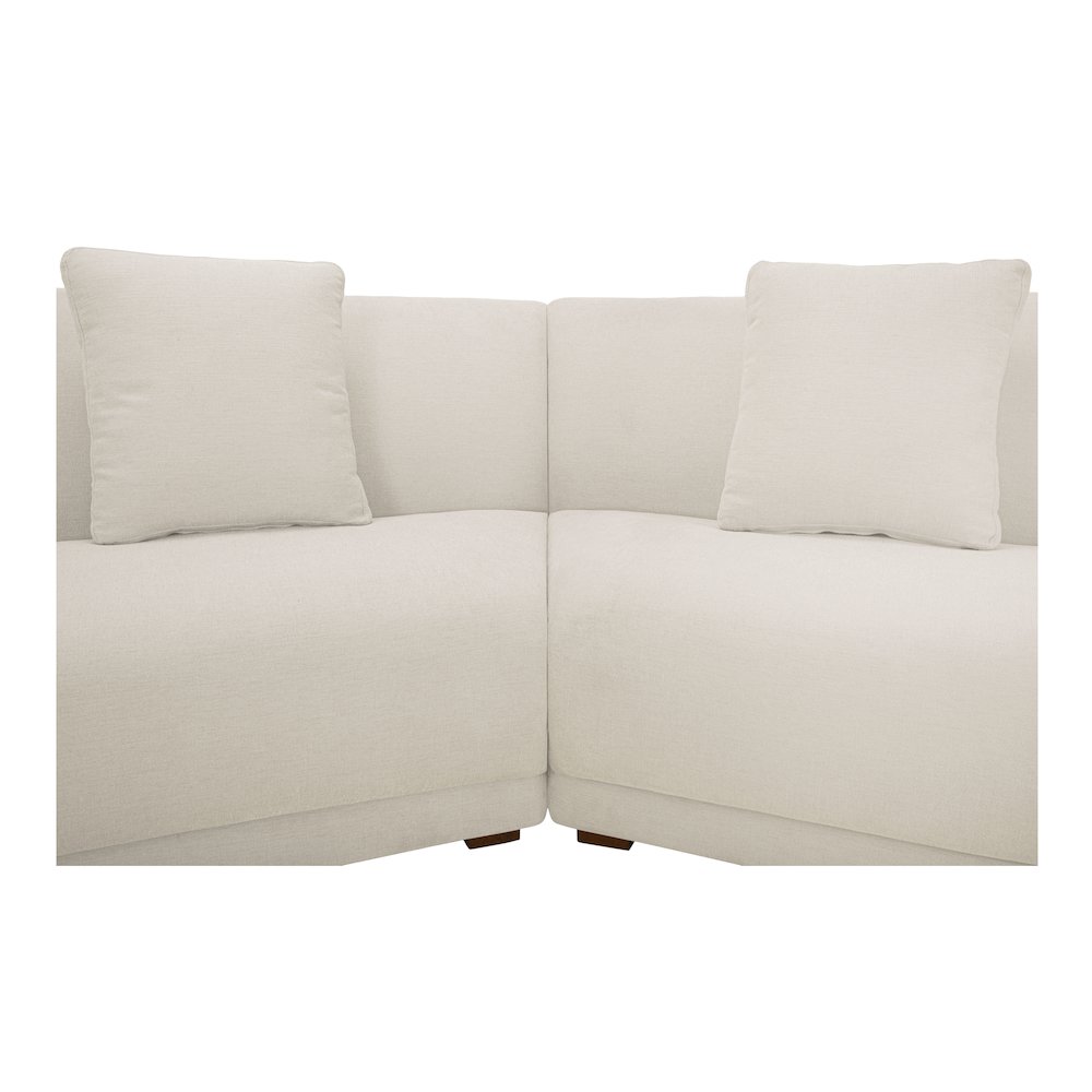 Fraser 2 Piece Modular Sofa White. Picture 5