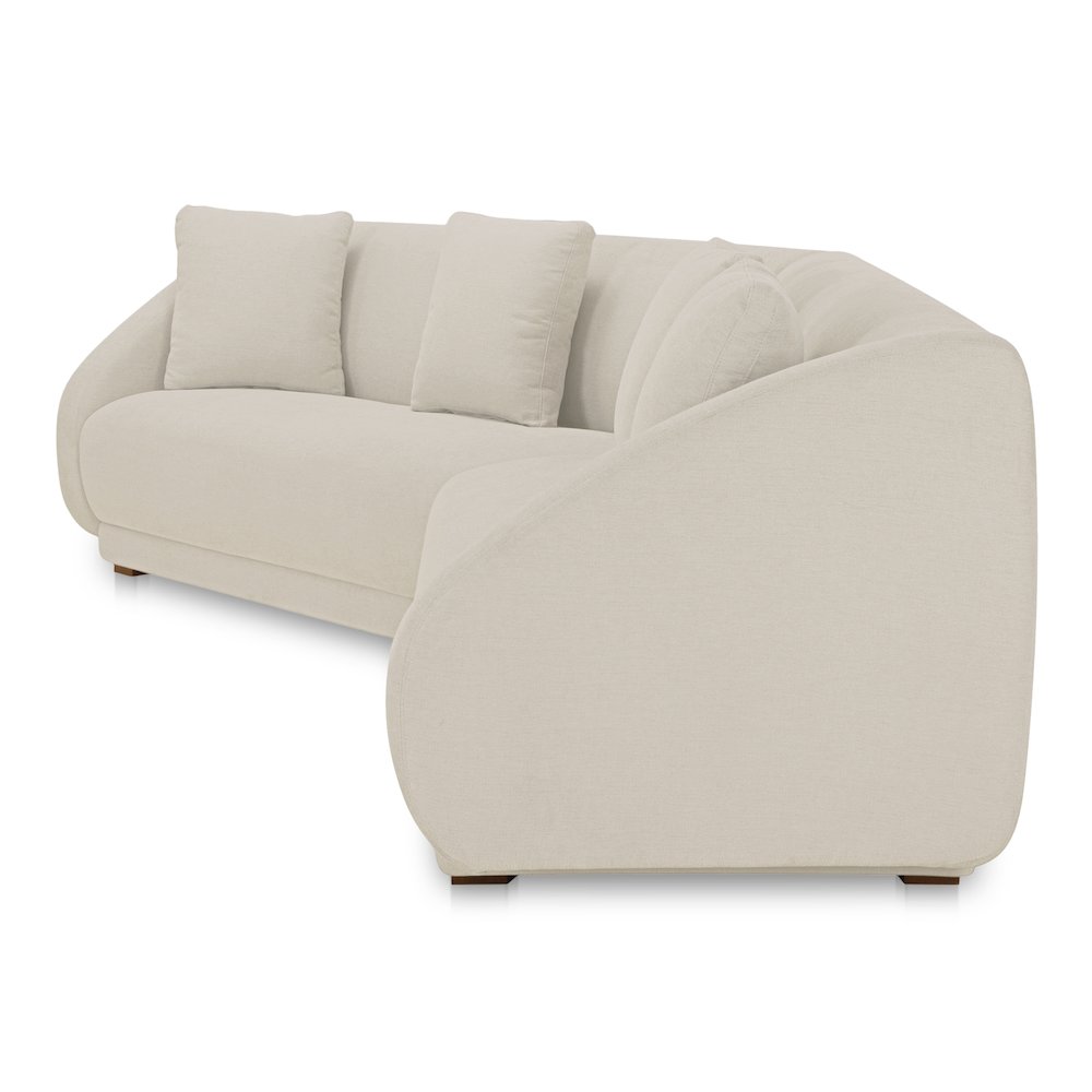 Fraser 2 Piece Modular Sofa White. Picture 3