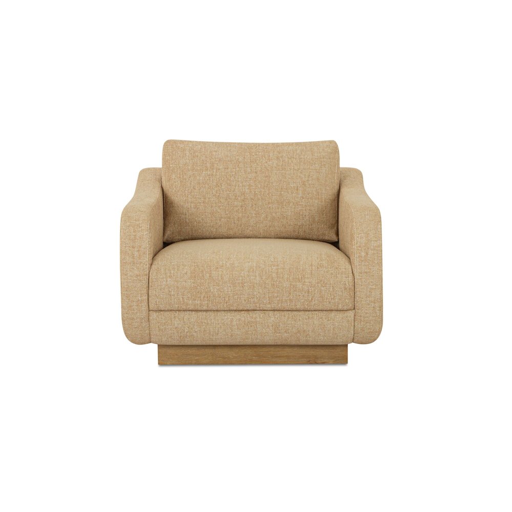Keane Lounge Chair Ochre. Picture 1