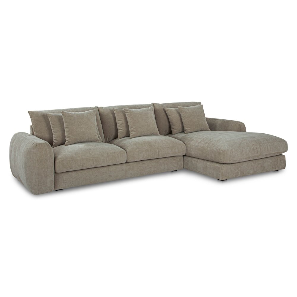 Berga Sectional Right Pebble. Picture 2