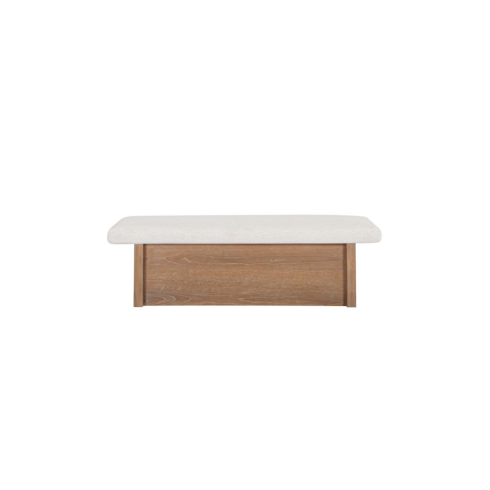 Gemma Storage Bench Oat. Picture 4