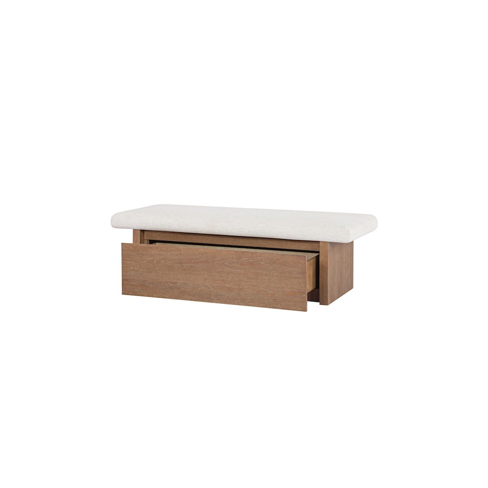 Gemma Storage Bench Oat. Picture 2