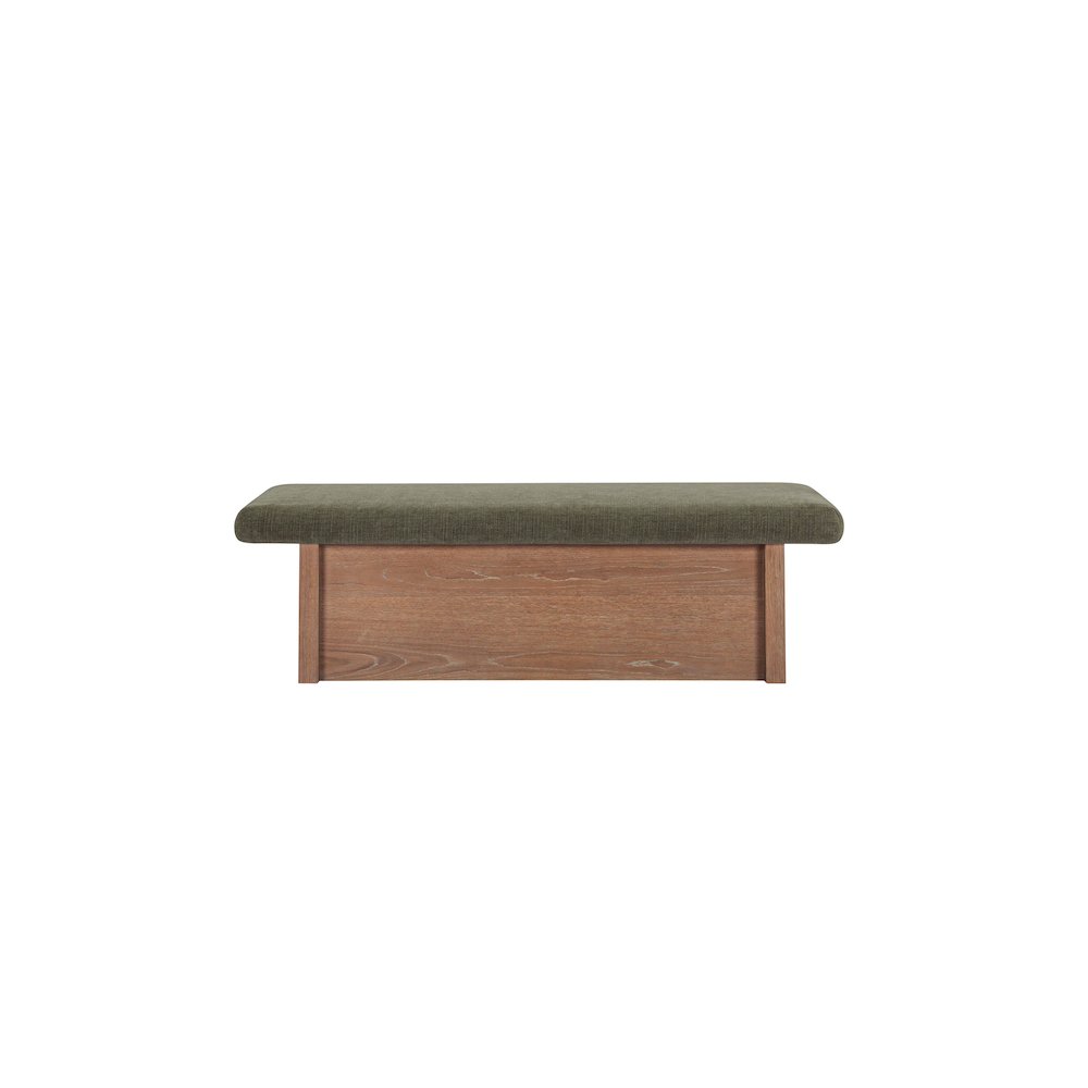 Gemma Storage Bench Dark Green. Picture 4