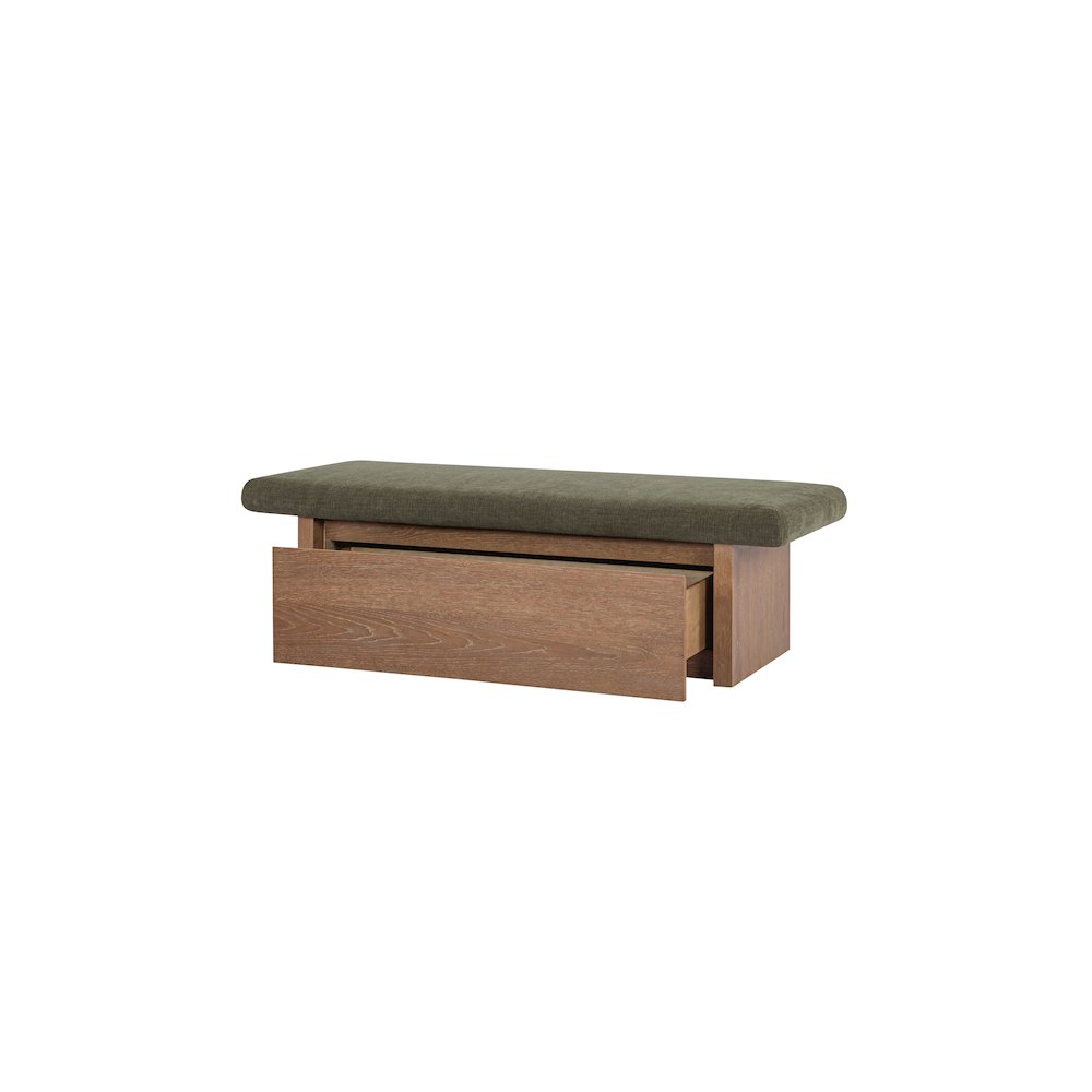 Gemma Storage Bench Dark Green. Picture 2
