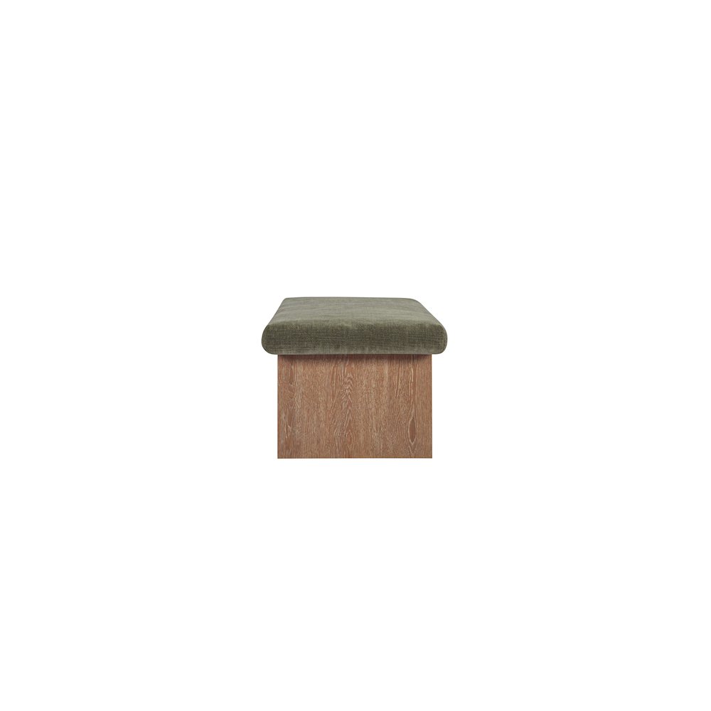 Gemma Storage Bench Dark Green. Picture 3