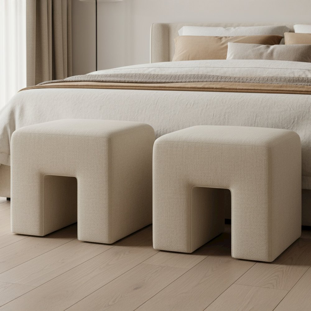 Aidy Stool Oat. Picture 2