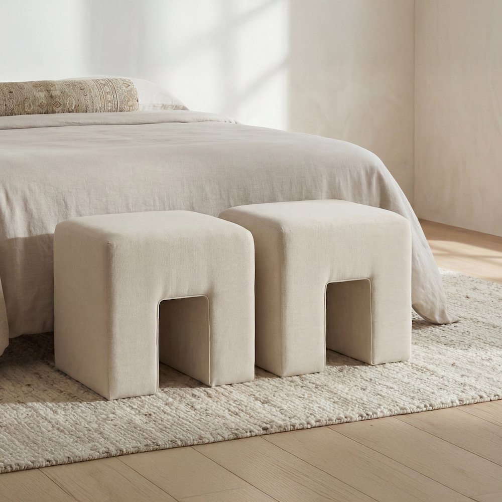 Aidy Stool Oat. Picture 6
