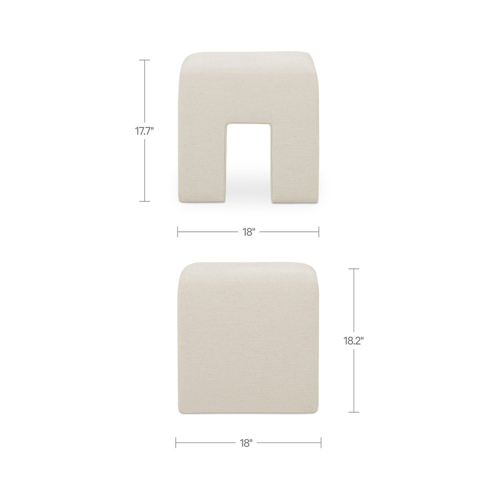 Aidy Stool Oat. Picture 7