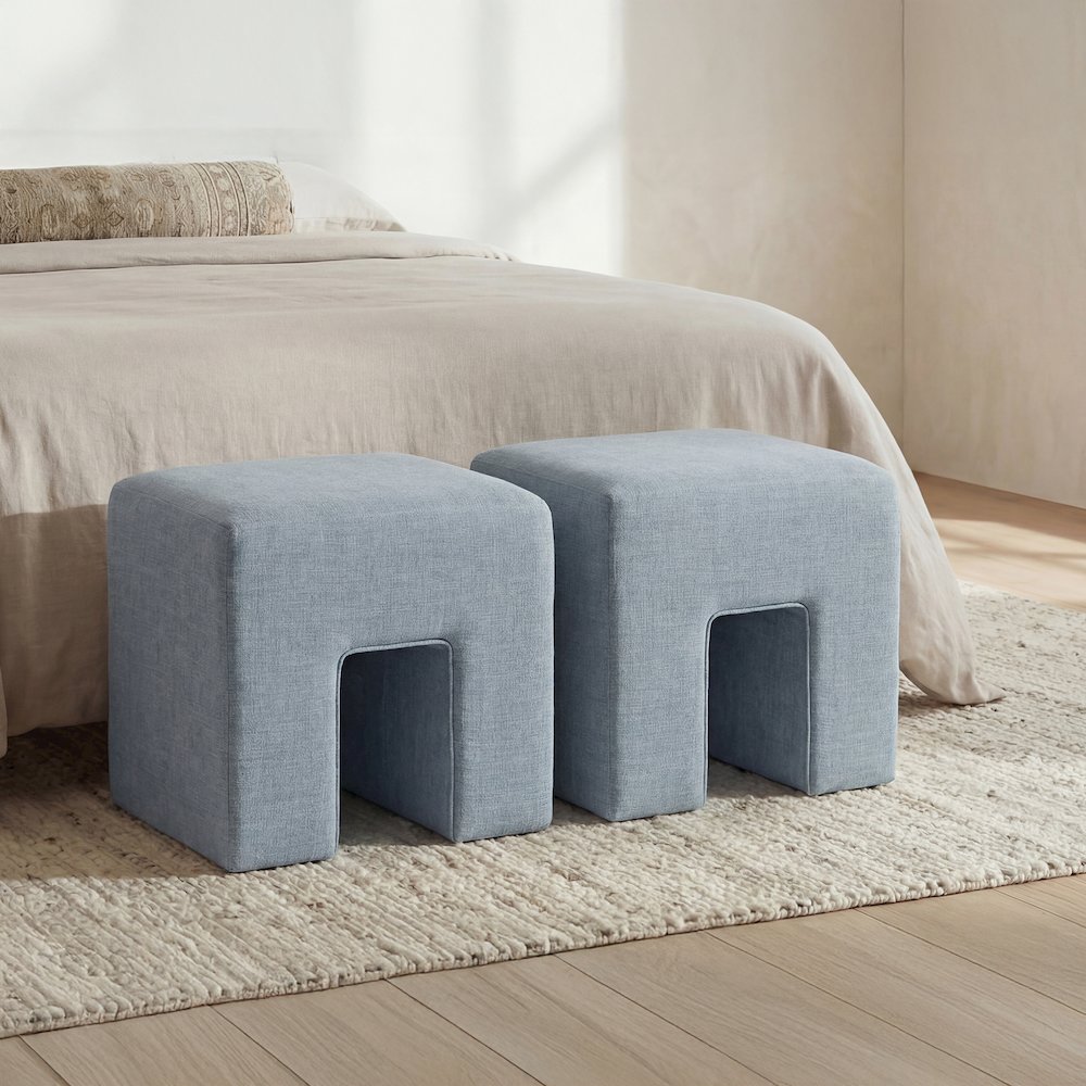 Aidy Stool Light Blue. Picture 6