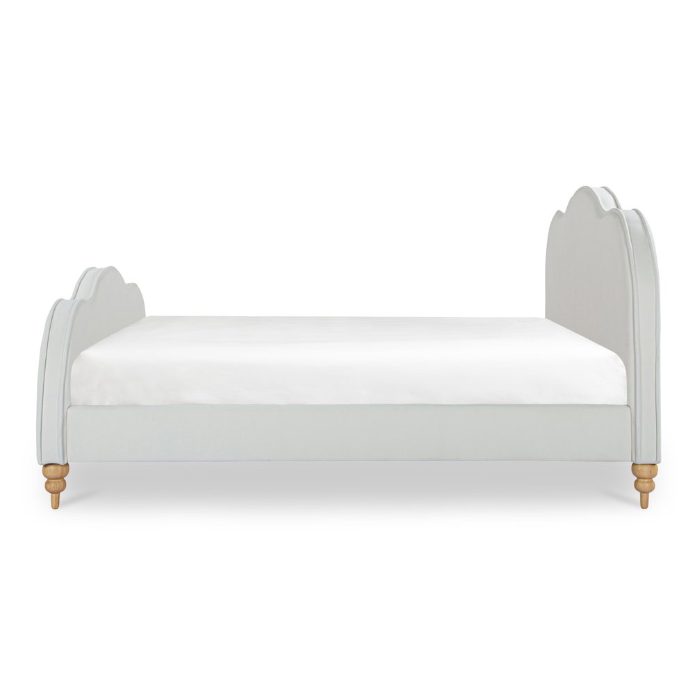 Jacqueline Queen Bed Cream. Picture 3