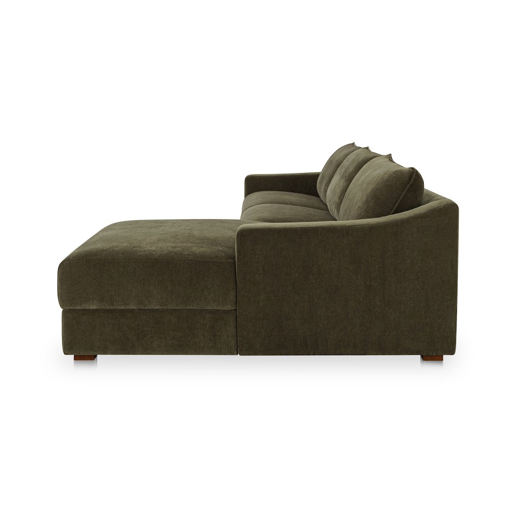 Farrow Sectional Cedar Green Right. Picture 3