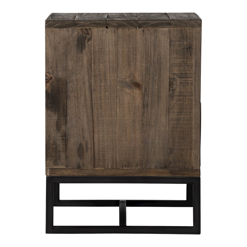 Rustic Industrial Elena Nightstand, Belen Kox. Picture 1